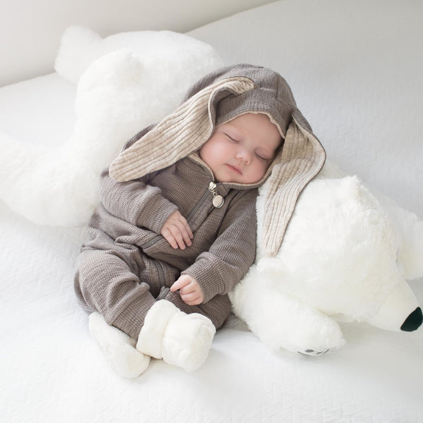 Baby bunny romper deals