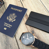 Carved Aluminum Metal Wallet - Slim Wallet Company