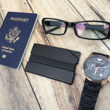 Carved Aluminum Metal Wallet - Slim Wallet Company