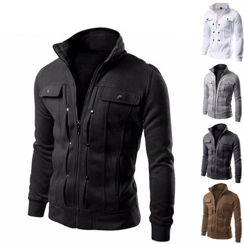 Slim Fit Military Jacket - Slim Wallet Company