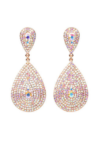 Dazzling Teardrop Earrings - Slim Wallet Company