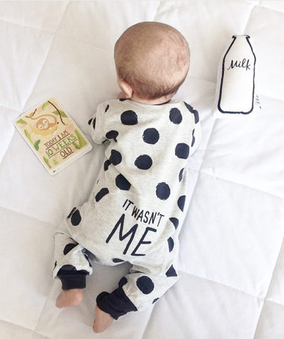 It Wasn't Me : Baby Romper - Slim Wallet Company