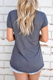 Navy Baby Short Sleeve Top - Slim Wallet Company