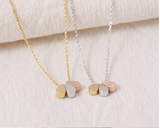 Teardrop Necklace, Gold, Silver, and Rose Gold Pendant - Slim Wallet Company