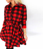 Checkered A-Line Romper - Slim Wallet Company