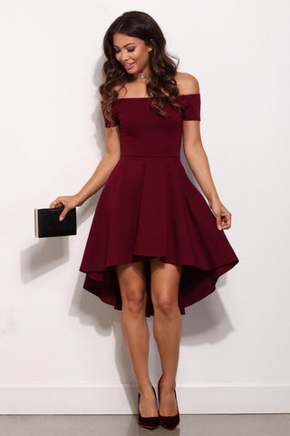 Elegant Fit and Flare Party Dress - Slim Wallet Company