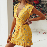 Sun Flower Dress - Slim Wallet Company