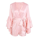 Silky Sunday Playsuit - Slim Wallet Company