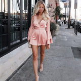 Silky Sunday Playsuit - Slim Wallet Company