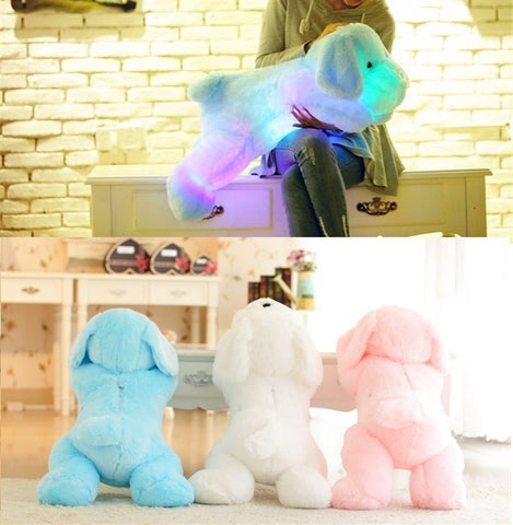 Light up Stuffed Puppy - Slim Wallet Company