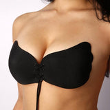 Silicone Push-Up Backless Strapless Invisible Bra - Slim Wallet Company