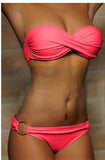 Wholesale Fashion Summer Sexy Bikini Women Swimwear Fashion Occidental Secret Bathing Suit Swimsuit Eight Colors S M L #MU300 - Slim Wallet Company