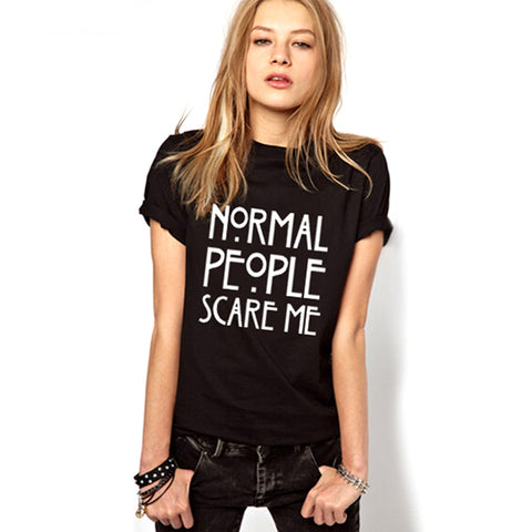 Normal People Scare Me - Slim Wallet Company