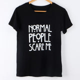 Normal People Scare Me - Slim Wallet Company