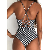 Beach Flower Laceback Monokini