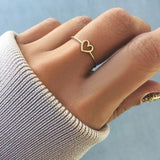 Open Heart Ring