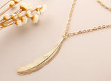 Bohemian Multi-layer Feather Necklace