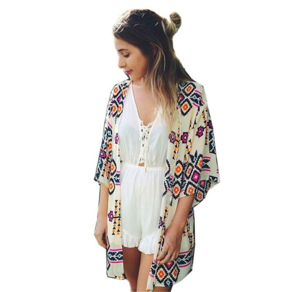 Boho styled Kimono - Slim Wallet Company