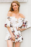 Bohemian flared romper - Slim Wallet Company