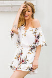 Bohemian flared romper - Slim Wallet Company