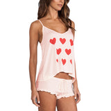 Happy Heart Pajama Set - Slim Wallet Company
