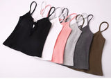 Lace Up Spaghetti Strap Tank - Slim Wallet Company