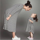 Mom and Daughter Stripe Outfit - Slim Wallet Company