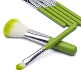 7 piece Solid Makeup Brush Set - Slim Wallet Company