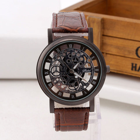 Hollow Out Skeleton Watch - Slim Wallet Company