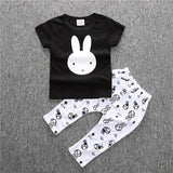 The new 2016 summer baby girl clothes 3 pcs / pack Flower Band T-shirt pants baby clothing sets baby girl 3 piece suit - Slim Wallet Company