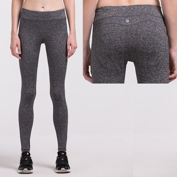 Solid Color Compression Leggings - Slim Wallet Company