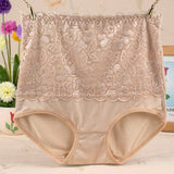 Lace Floral Tummy Control Shaping Panties - Slim Wallet Company