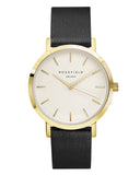 ROSEFIELD Watch Golden Genuine Leather - Slim Wallet Company