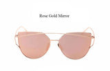 Cat Eye Mirror Sunglasses - Slim Wallet Company