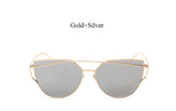 Cat Eye Mirror Sunglasses - Slim Wallet Company
