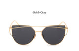 Cat Eye Mirror Sunglasses - Slim Wallet Company