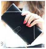 Retro Matte Suede - Women's Wallet Clutch - Slim Wallet Company