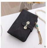 Retro Matte Suede - Women's Wallet Clutch - Slim Wallet Company