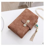 Retro Matte Suede - Women's Wallet Clutch - Slim Wallet Company