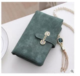 Retro Matte Suede - Women's Wallet Clutch - Slim Wallet Company