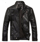Men's Slim Fit Lambskin Leather Jacket - Slim Wallet Company