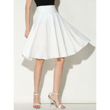 Multicolor Pastels High Waist Midi Skirt - Slim Wallet Company