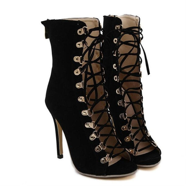 Laced Fire Gladiator Heels – Slim Wallet Company