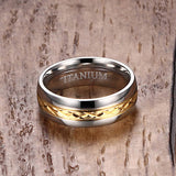 Titanium Wedding Band Ring - Slim Wallet Company