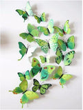 Butterfly 3D Wall Stickers - 12 Pieces - Slim Wallet Company