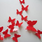 Butterfly 3D Wall Stickers - 12 Pieces - Slim Wallet Company