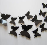Butterfly 3D Wall Stickers - 12 Pieces - Slim Wallet Company