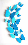 Butterfly 3D Wall Stickers - 12 Pieces - Slim Wallet Company