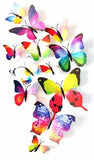 Butterfly 3D Wall Stickers - 12 Pieces - Slim Wallet Company