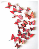Butterfly 3D Wall Stickers - 12 Pieces - Slim Wallet Company